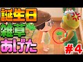 誕生日に雑草あげたら住民の反応がやべぇwww #4【あつまれどうぶつの森】