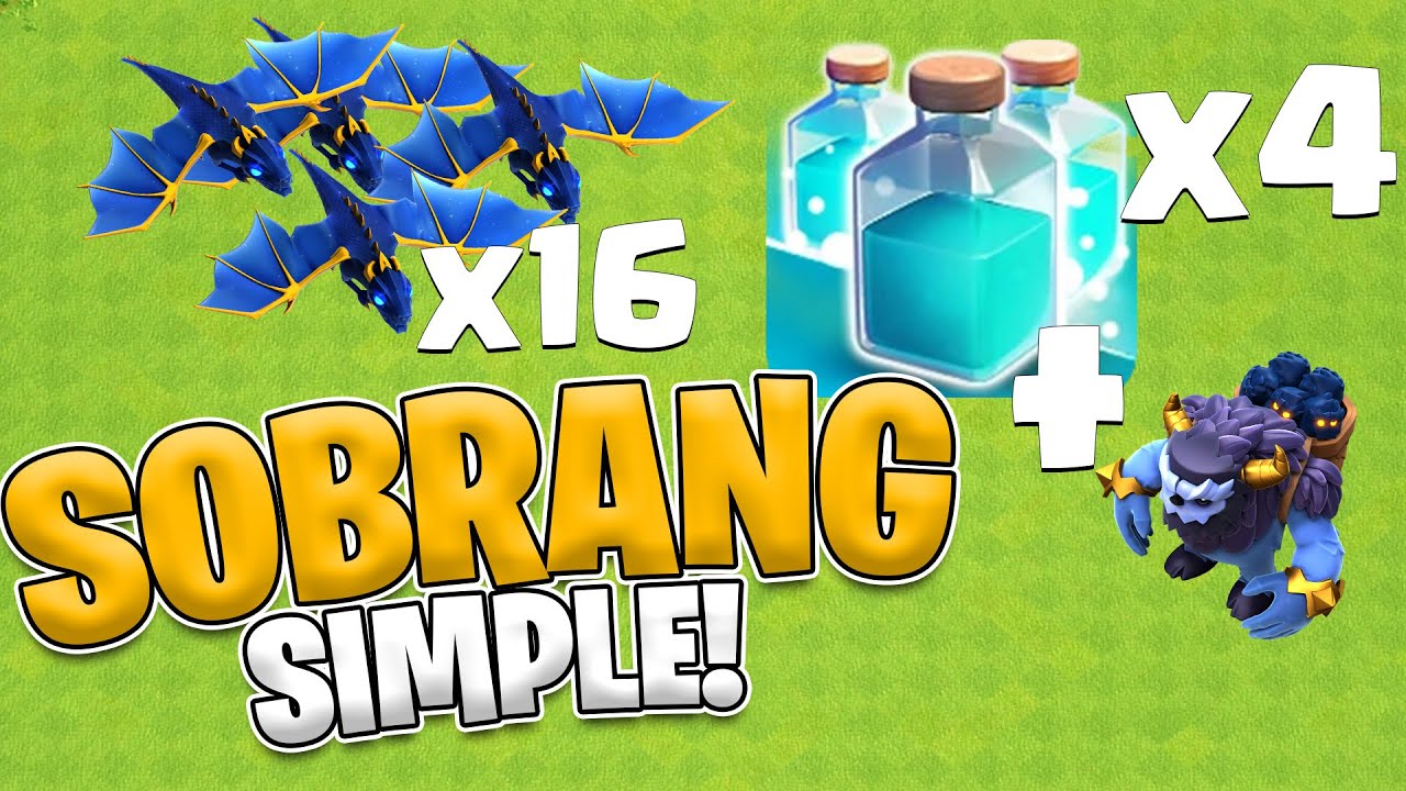 SOBRANG SIMPLE! Mass Dragon + Cloned Yetis! Clash of Clans [Tagalog]