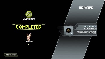 Mars Core Master Level - Ultra-Nightmare clear