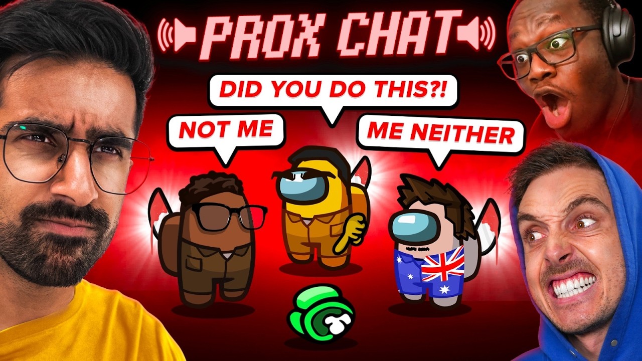 SIDEMEN AMONG US PROXIMITY CHAT BUT THE IMPOSTOR DOESN'T KNOW WHO THE OTHER IMPOSTOR IS