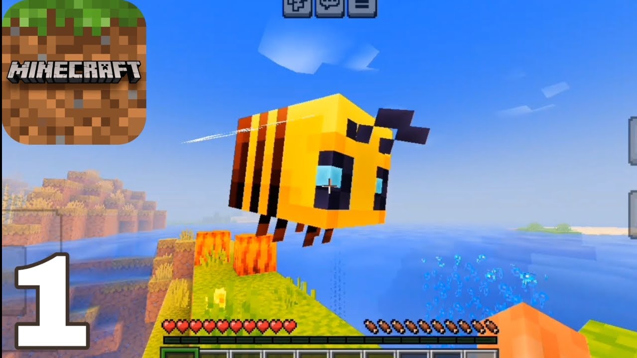Minecraft Pocket Edition : Walkthrough (Mobile) No commentary | part 1 ...
