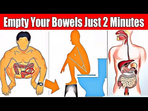 Empty Your Bowels In Just 2 Minutes! Clean Your Colon! Improve Your Digestion!