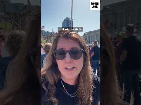 Voices from the #handsoff day of protest. #protest