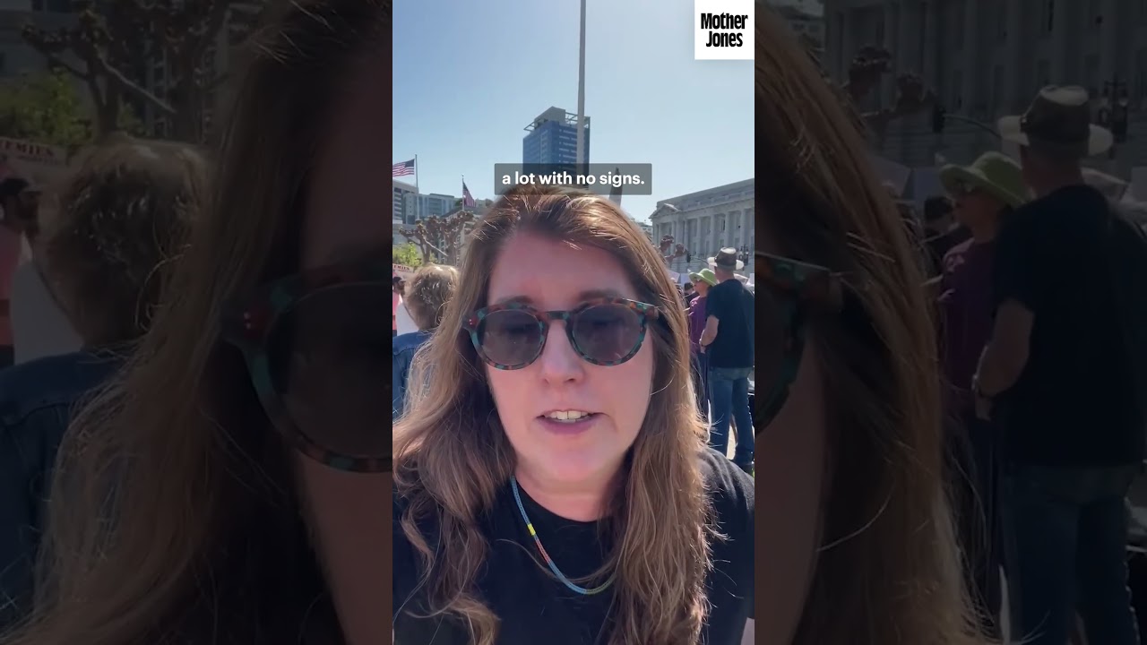 Voices from the #handsoff day of protest. #protest