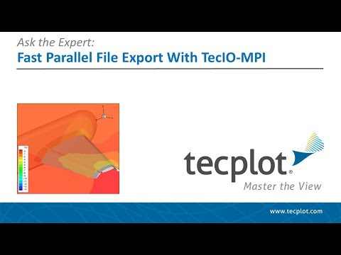Fast Parallel File Export with TecIO MPI