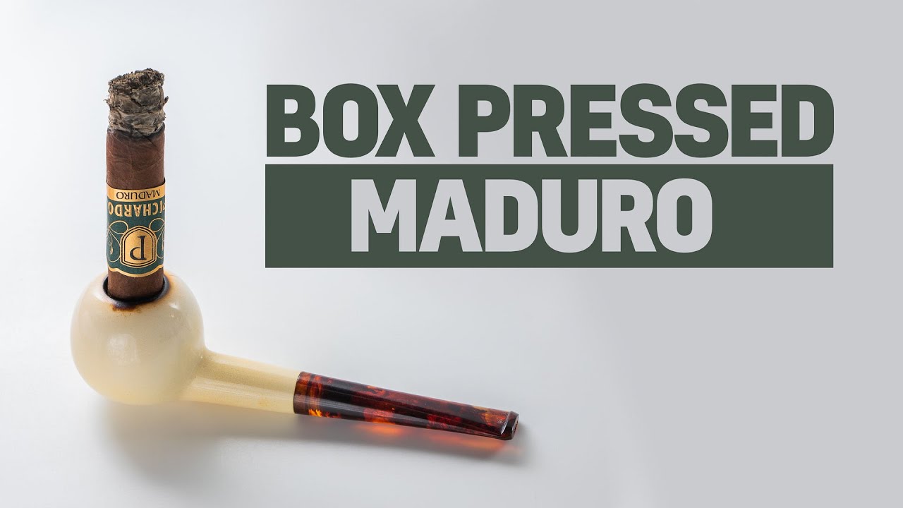 "Die Pfeife unter den Zigarren" - Pichardo Box Pressed Maduro Verkostung im Herzenslust Restaurant