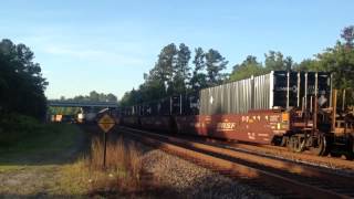 CSX Q141 southbound through Callahan Florida
