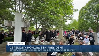 Hollywood Cemetery celebration honors President James Monroe's 268th birthday
