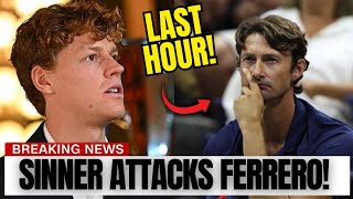SHOCKING REACTION: SINNER SLAMS FERRERO for His EXTREME Tennis Philosophy
