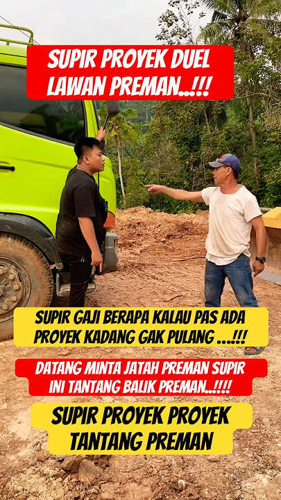 Project driver duels with thugs to ask for share #bangrenggochannel