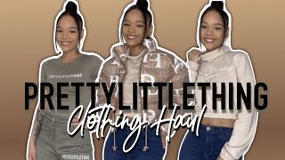 PRETTY LITTLE THING TRY-ON HAUL| POLISHED BY SHAYY