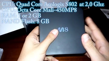 Part 1: Unboxing of the Bluetimes Best M8 Amlogic S802 Quad core TV Box (English)