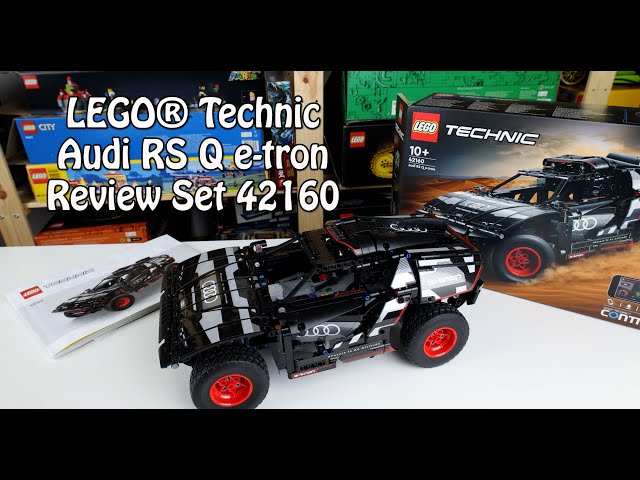 Im Kampf gegen den Dino: Review LEGO Audi RS Q e-tron (Technic Set 42160) 