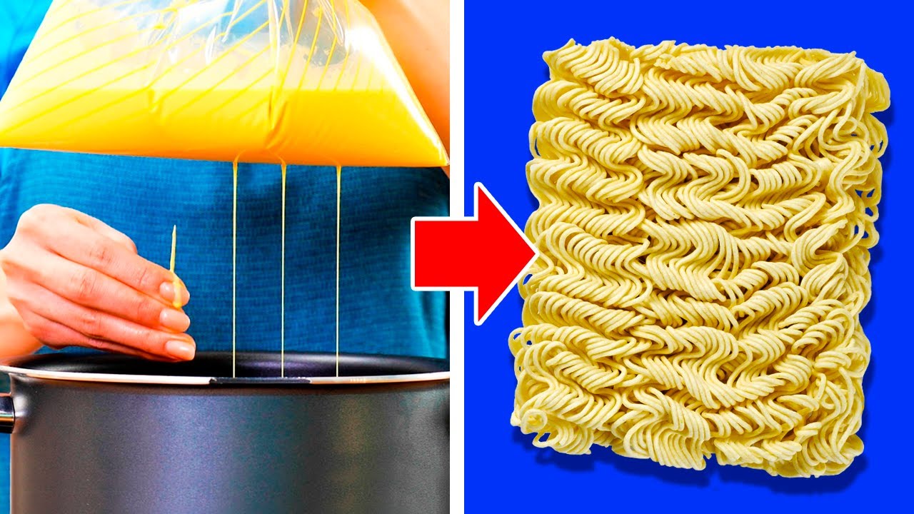 32 EASY KITCHEN HACKS AND TRICKS - YouTube