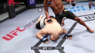 UFC 2: 2nd Career Mode - Carlos 'Super' Martinez vs Logan Campbell - 16th Title Defense