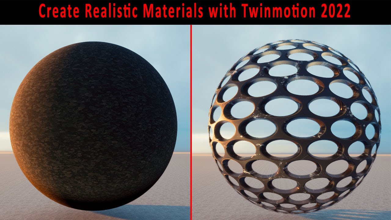 Create Realistic Material with Twinmotion 2022 | Ammar Khan - YouTube