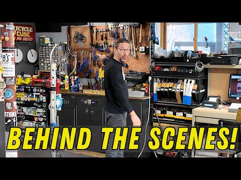 Gathering Parts and Planning Future Bike Builds! (First look at the NEW Bike Studio Space!) thumbnail