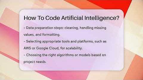 How To Code Artificial Intelligence? - The SciFi Reel