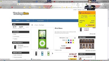 PrestaShop 1.5 template - Cart module (in page header)