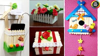 5Easy popsicle sticks craft ideas for home /popsiclestickscraft /Icecream sticks craft ideas /Best