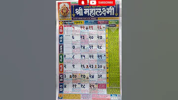 Mahalakshmi January 2025 2025 Calendar २०२५ 