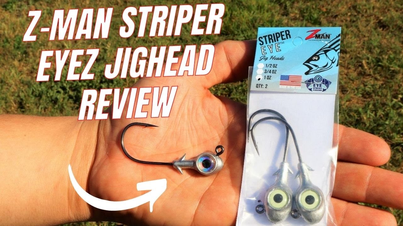Z-Man Striper EyeZ Jighead Review [Rigging, Lures, Techniques & More] 