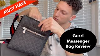 Richie's Reviews: Gucci GG Supreme Black Small Messenger Bag