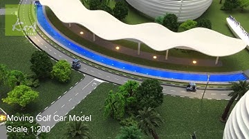 K&A Models - Moving golf car