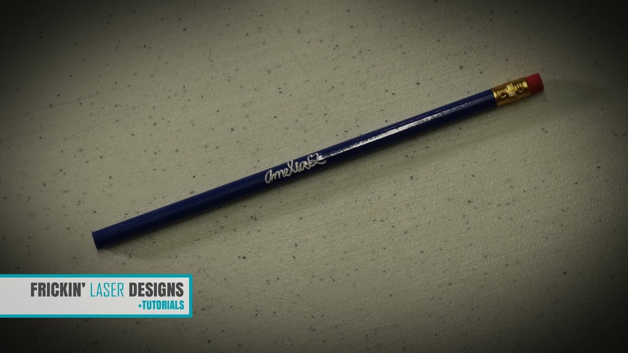 How to Create Signature Art with Your Glowforge: A Personalized Pencil (Tutorial)