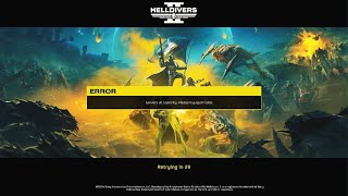 HELLDIVERS 2 How To Fix Server Capacity  ' It's not a fix but solution, read description '