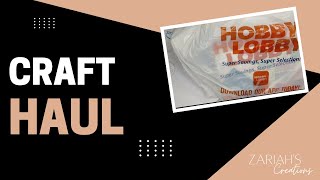 Craft haul | Michaels | Tuesday Morning