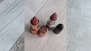 Charlotte Tilburys Super nudes Runway Royalty swatch and DUPE