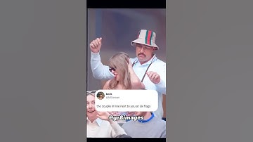 Taylor Swift & Travis Kelce at the US Open 😅 (via gr8images/IG)