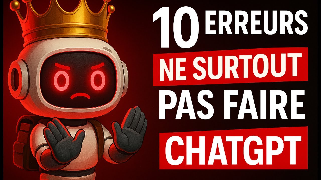 ❌ Arrête D’utiliser ChatGPT Comme Un Débutant : 10 Astuces Pro 🤯