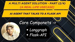 Multi AI Agent System - AI Agent That Talks To A Flask API (2/4)