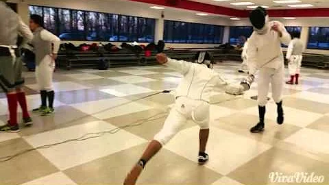 Fitch Fencing (one of my good teammates)