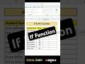 If Function in Excel
