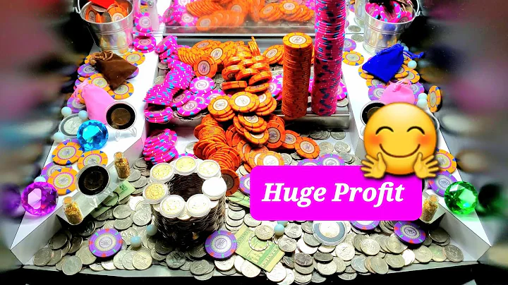 🎊Won $2,000,000.00 Jackpot inside High Limit Coin Pusher - ASMR