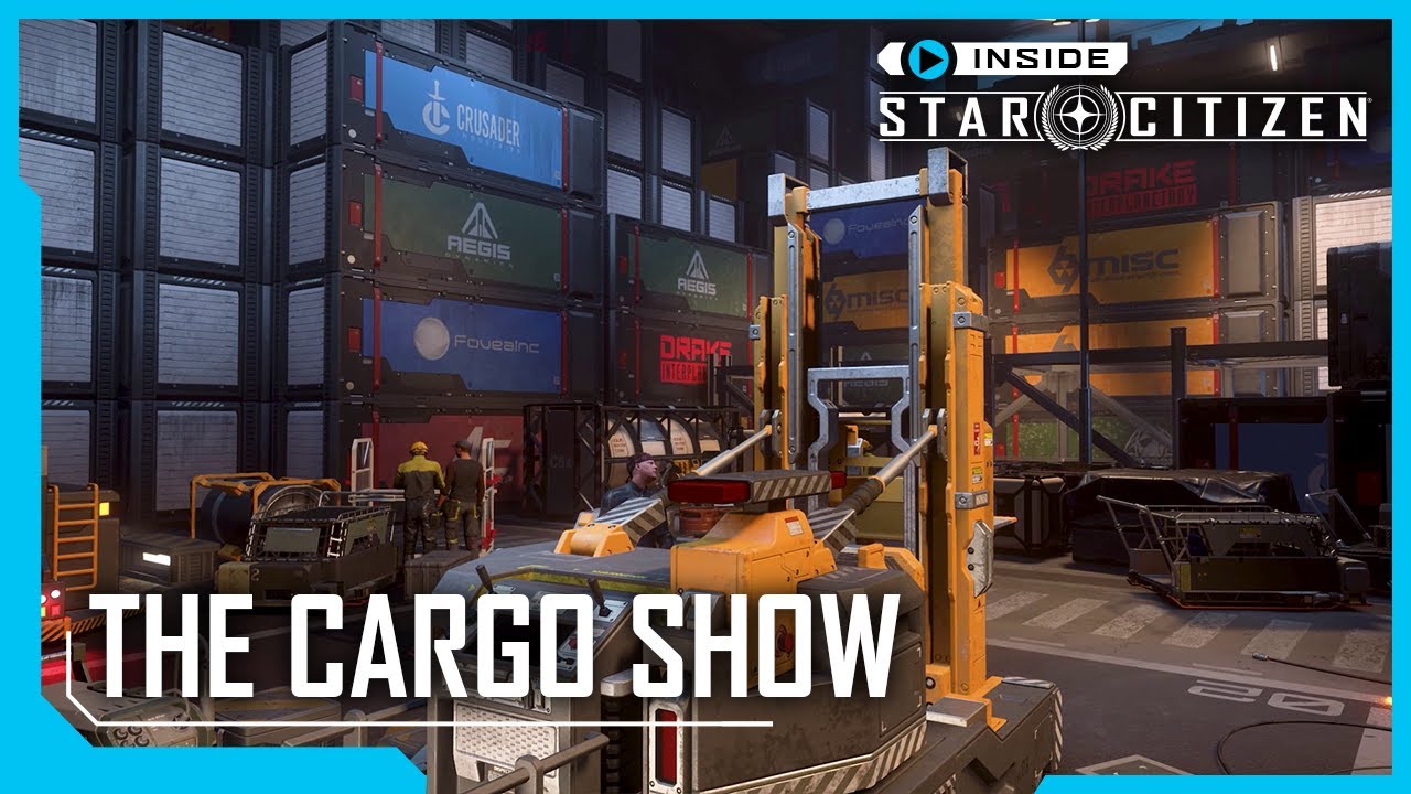 Building An Org Cargo Depot In Space  Star Citizen Group Exeriment Gameplay  - space-tomato - StarZen