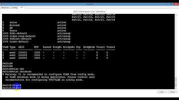 How to Rename VLAN on CISCO Switch