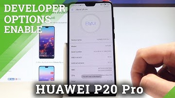 How to Enable Developer Options in HUAWEI P20 Pro - Allow OEM Unlocking |HardReset.Info