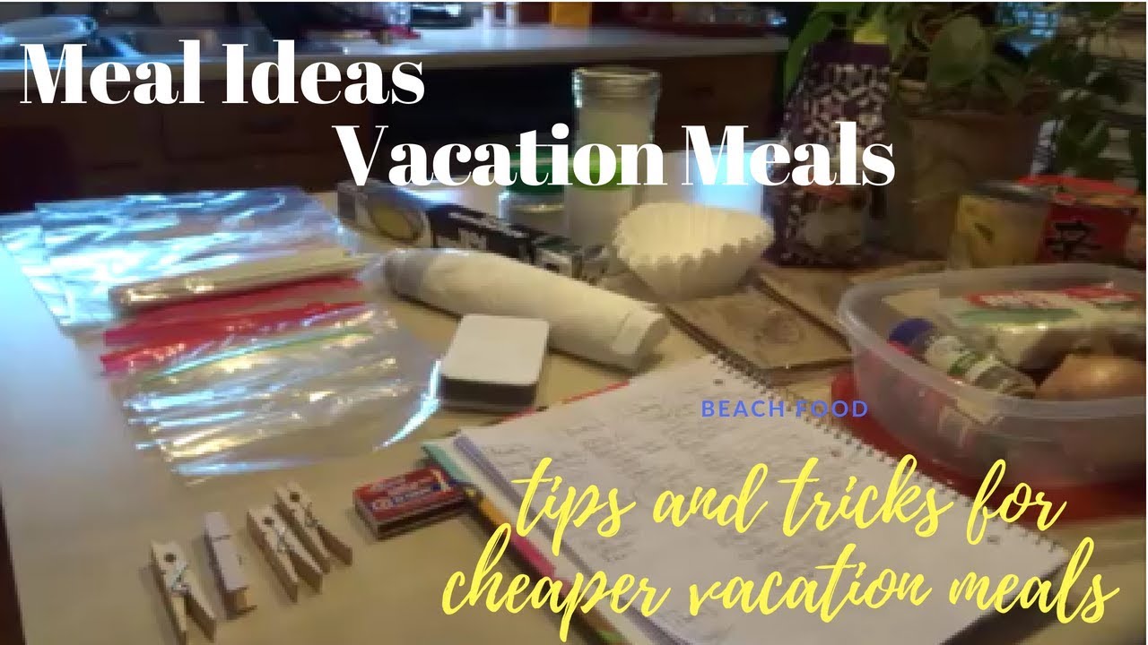 Vacation Beach Meal Plan & Meal Prep Tips YouTube