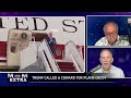Reporters are outraged at Trump's plane decoy.