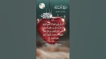 تلاوة تهز القلوب 🕊💔| ألم يأنِ للقلوب أن تخشع؟ | سورة الحديد 📖 | مع صوت الماء 🌊