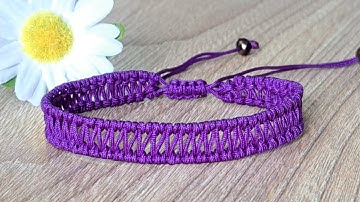 How to Make a Macrame Bracelet with Lark