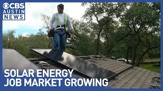 Texas solar energy jobs surge amidst heatwave: A bright future for power grid stability