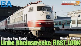 db.br103様 Linke Rheinstrecke FIRST LOOK - Stunning German Route - DB BR 103