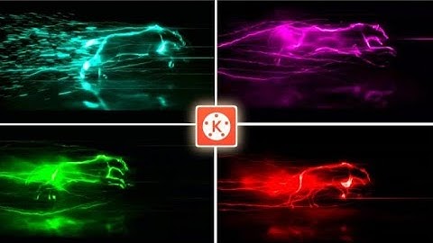 how to make running panther intro in kinemaster || how to make gaming channel intro in kine master