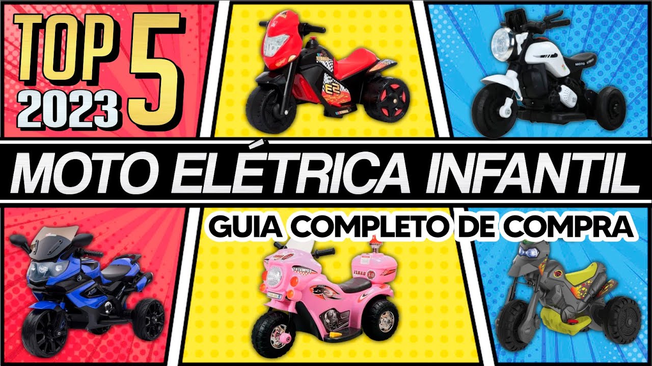 Mini Moto Elétrica 12V - Baby Style