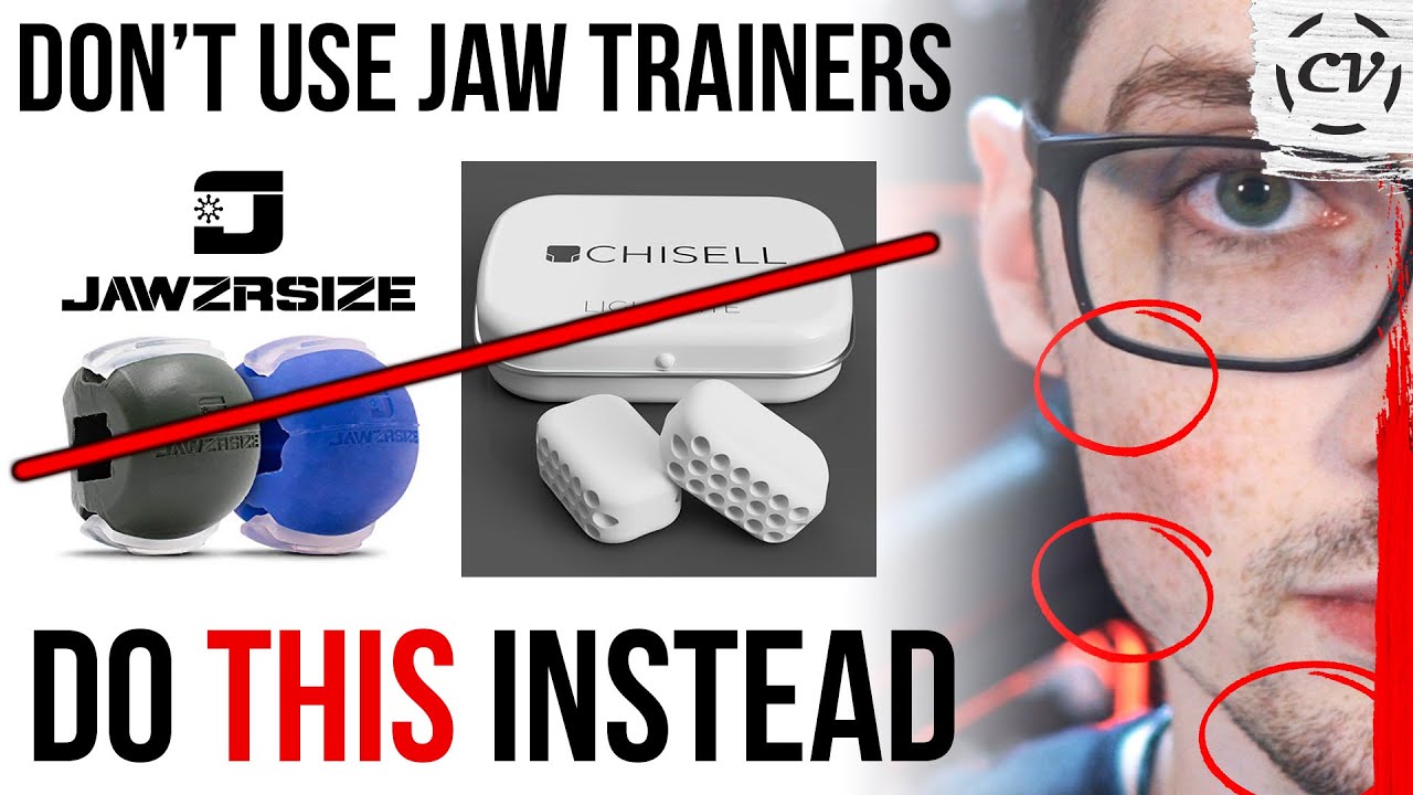 Why Jaw Trainers Are A Bad Idea & Can Hurt You (With Better Alternative) 